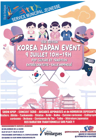 Japan Korea Event at Vendargues