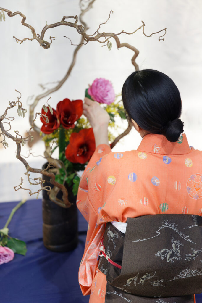 Ikebana and Tea ceremony @Singe Vert