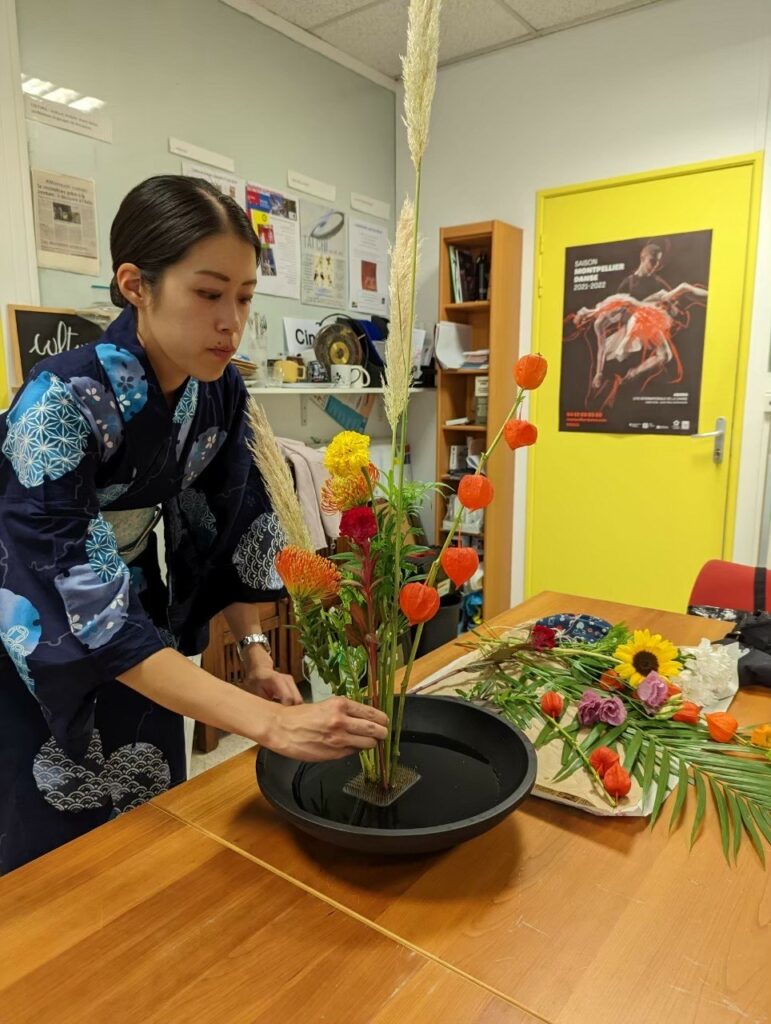 Ateliers d’ikebana à la rentrée