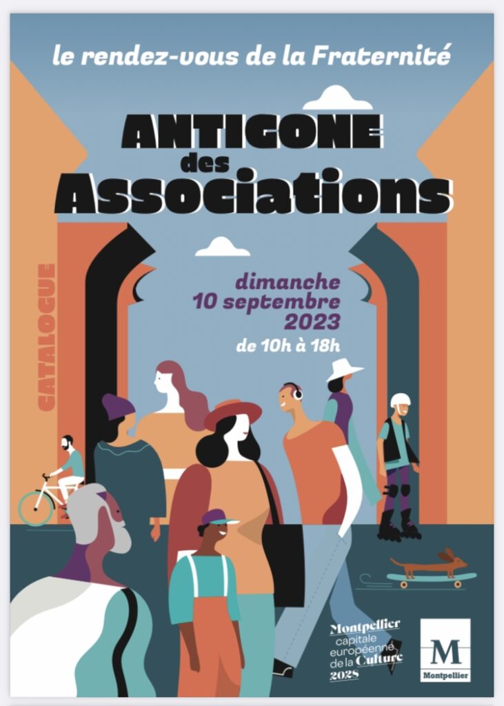 Antigone des associations参加のお知らせ