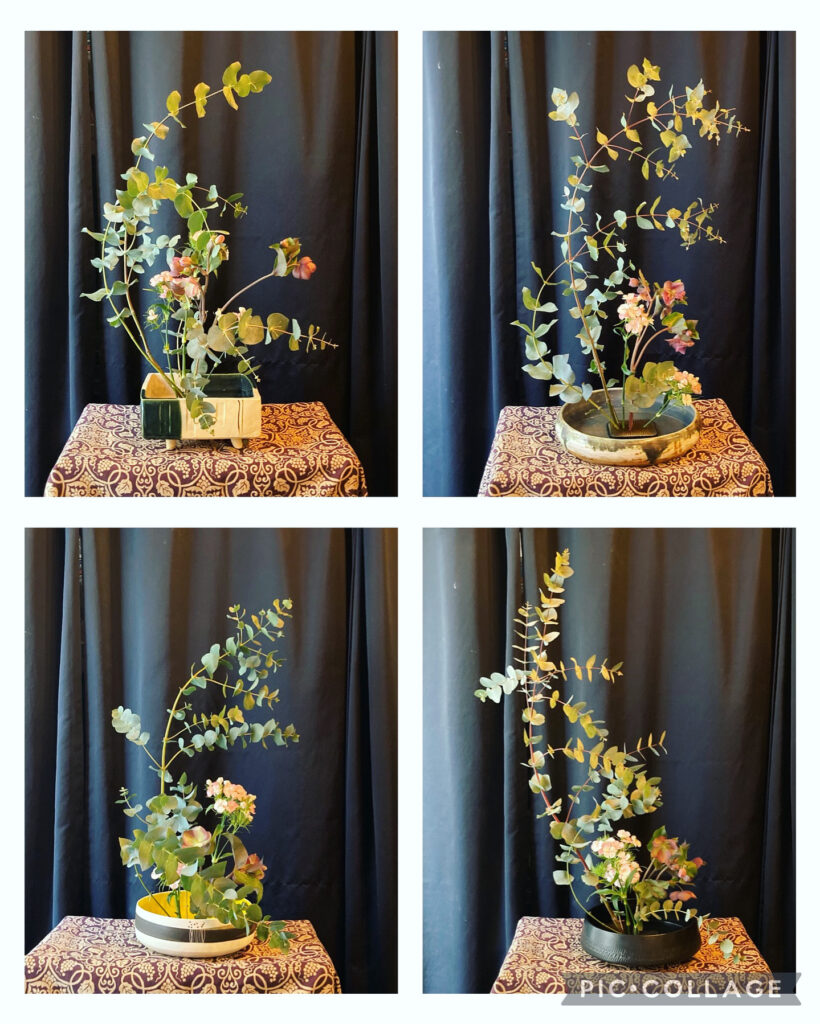 Ikebana lesson on March 23