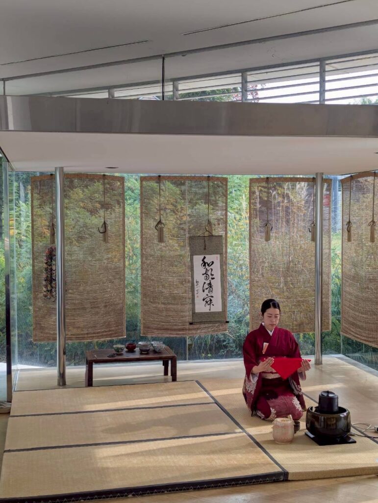 Cérémonie du thé au musée des arts asiatiques