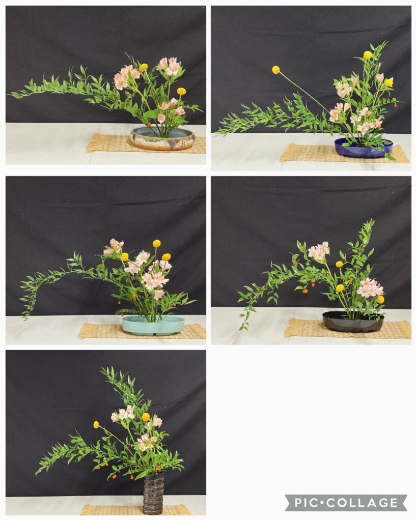 Cours d’ikebana du 8 novembre
