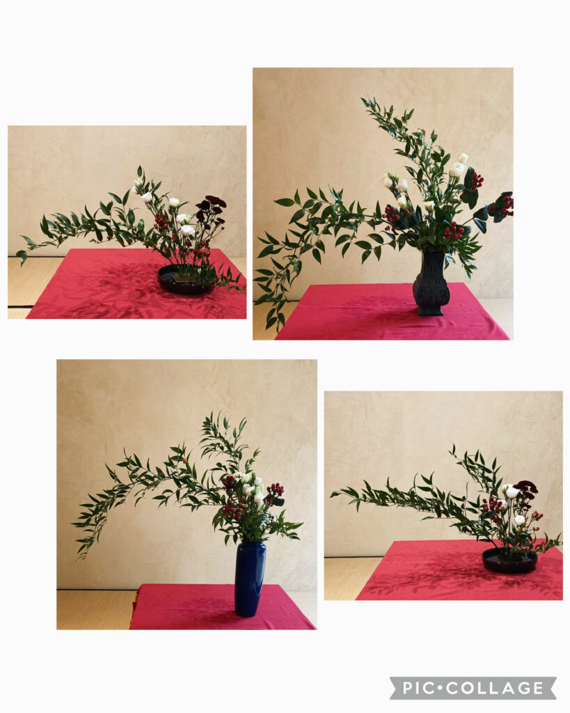 Cours d’ikebana du 14 novembre