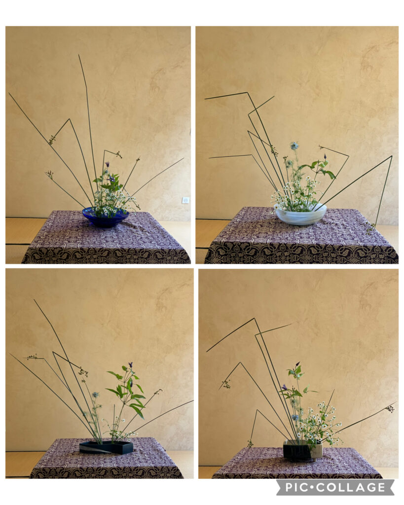 Cours d’ikebana du 15 et 16 mai